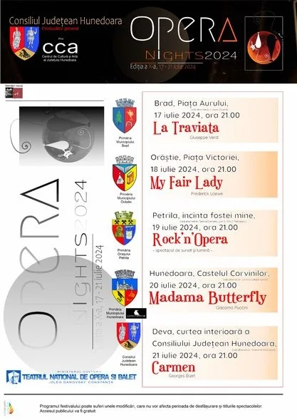 Festivalul de operă în aer liber Opera Nights