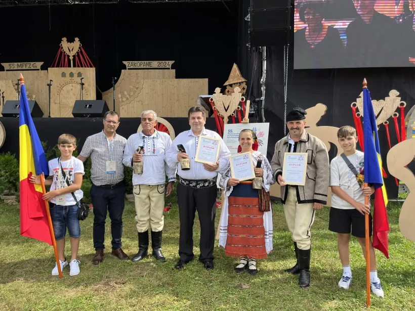 Grupul instrumental „Mărișana”- premiul I „Talanga de Aur” în Polonia