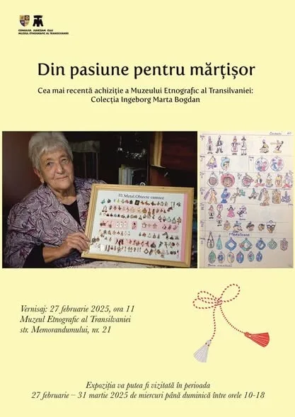 Cea mai mare colecție românească de mărțișoare este la Cluj