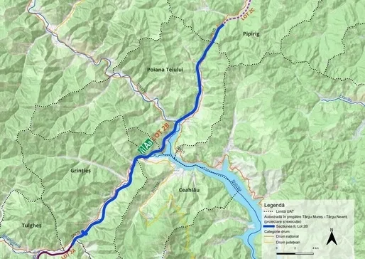 Un lot de aproape 38 de km din Autostrada Unirii va fi construit de companii din România și Bosnia