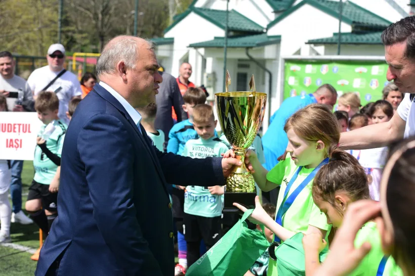 Vasluiul, terenul bucuriei pentru micii fotbaliști – Finala Cupei Tymbark Junior U8