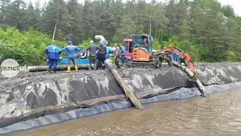 Variantă de lucru: apa din Salina Praid ar putea fi dirijată în aval pentru a forma un lac artificial