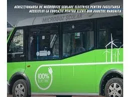 ”Achiziționarea de microbuze verzi pentru elevii din județul Harghita”prin PNRR