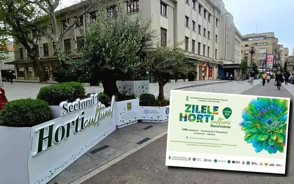 Zilele Horticulturii: 4 zile cu plante, ateliere și idei verzi pentru Sectorul 1