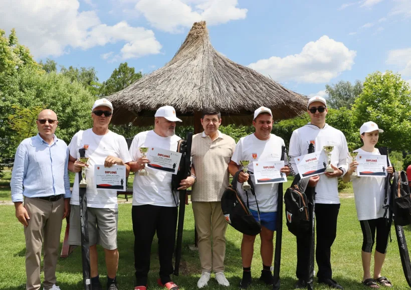 Peste 100 de participanți din trei țări, la Concursul Internațional de Pescuit Sportiv pentru Nevăzători de la Galați