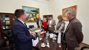 Județul Galați și orașul francez Libourne: Colaborare internațională pentru proiecte comunitare