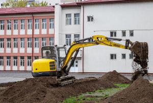 O sală de sport modernă la Școala nr. 22 din Galați