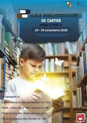 Zilele Bibliotecilor de Cartier – o sărbătoare a comunității, lecturii și creativității în Cluj