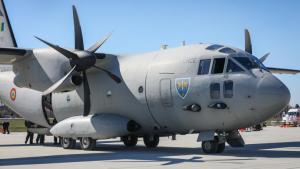 Misiune internațională. Un avion al armatei române transportă patru răniți din Macedonia de Nord în Lituania