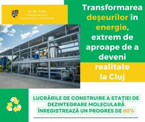 Stația de dezintegrare moleculară din Cluj Napoca