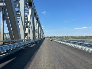 Circulația mașinilor va fi oprită pe podul de la Giurgiu