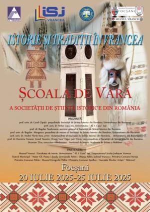 Școala de vară „Istorie și tradiții în Vrancea”