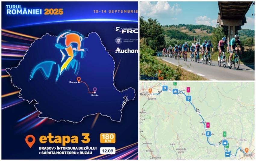 Etapa a treia a a Turului României la ciclism
