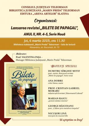 Revista Bilete de papagal, serie nouă