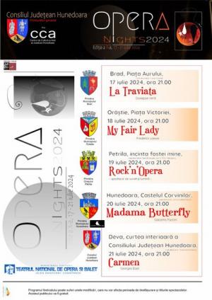 Festivalul de operă în aer liber Opera Nights