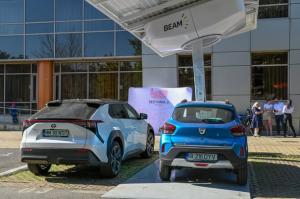 Stație de încărcare solară complet autonomă în Sectorul 2