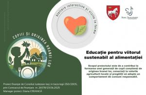 ”Copiii și originea hranei lor.Educație pentru viitorul sustenabil al alimentație”