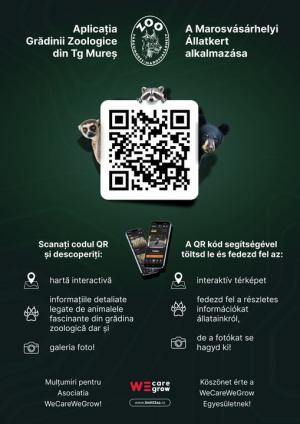 Aplicație mobilă pentru Zoo Târgu Mureș