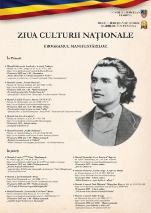 Prahovenii sunt invitați la Sărbătoarea de Zilele Culturii Naționale