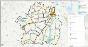 Harta interactivă a proiectelor de modernizare a infrastructurii rutiere brăilene