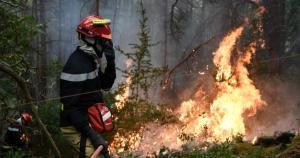 Pompieri români, detașați în Spania pentru a lupta cu incendiile de vegetație