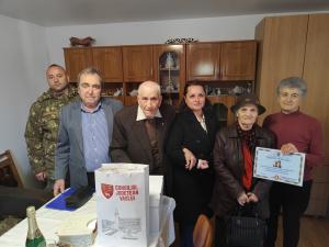 Col (rtr) Vasile Adam a ajuns la venerabila vârstă de 102 de ani
